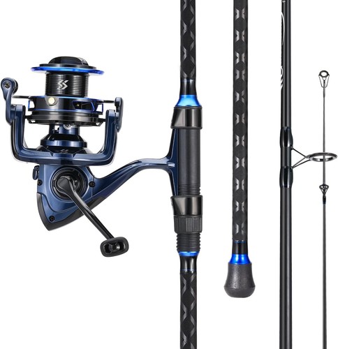 Surf fishing rod and - fishing, reel